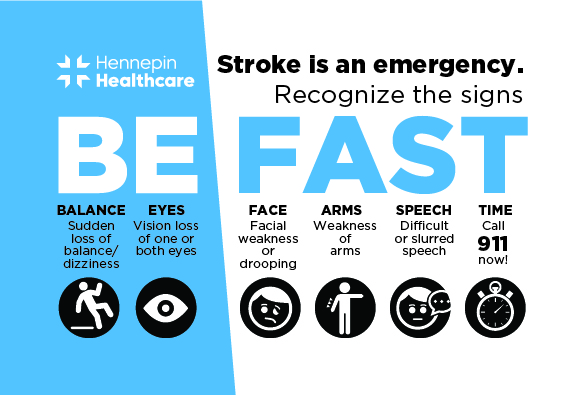be fast stroke info graphic