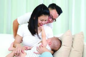 Breastfeeding family