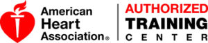 american heart association authorized training logo