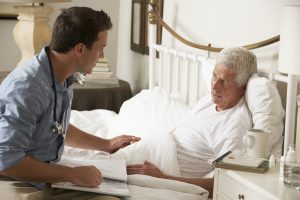 Provider Bedside Palliative Care Patient