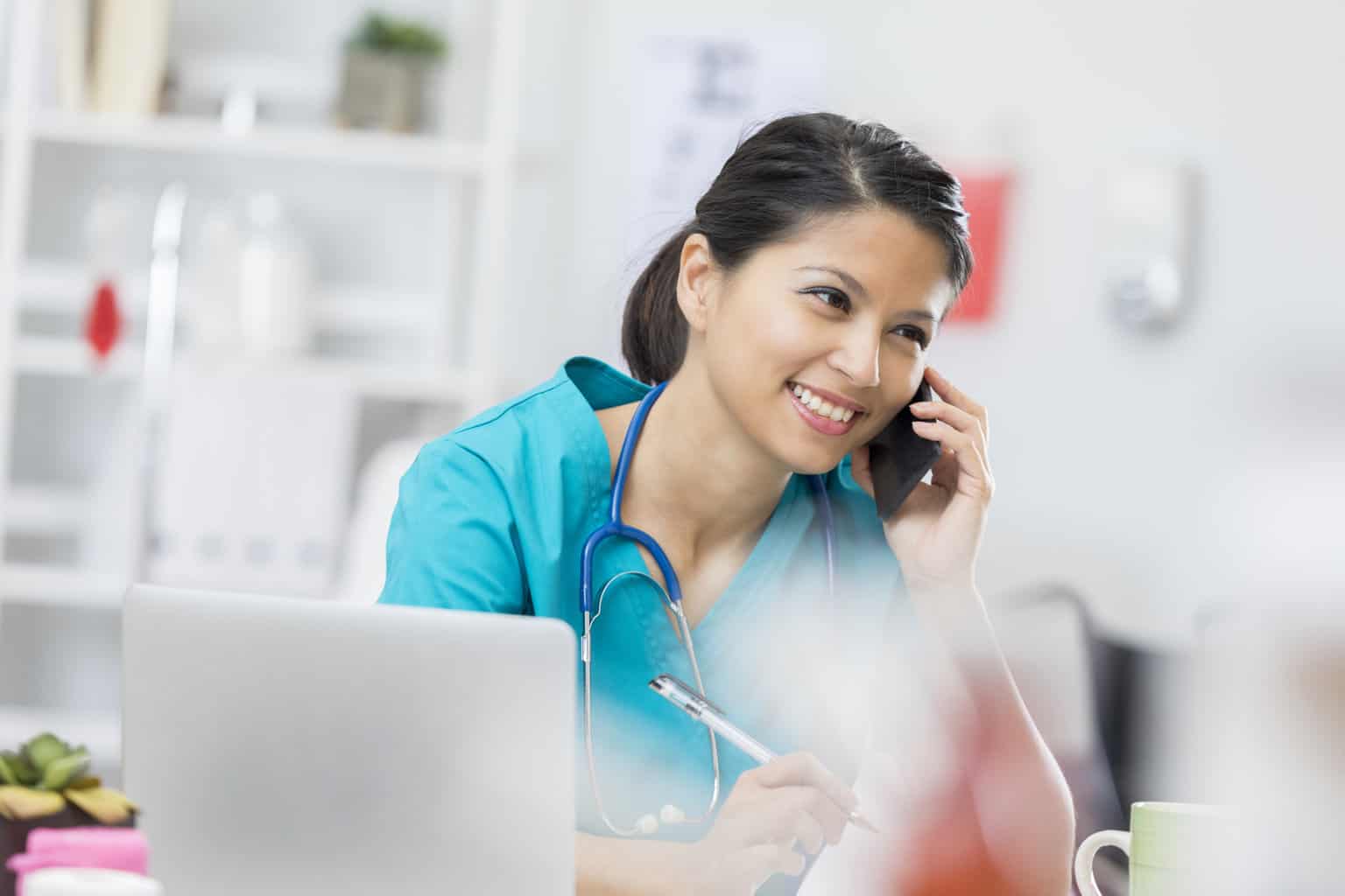 nurse answering hcmc hospital phone number talking to patient on phone, guarantor for insurance, insurance guarantor, billing phone number, hcmc hospital phone number, billing questions