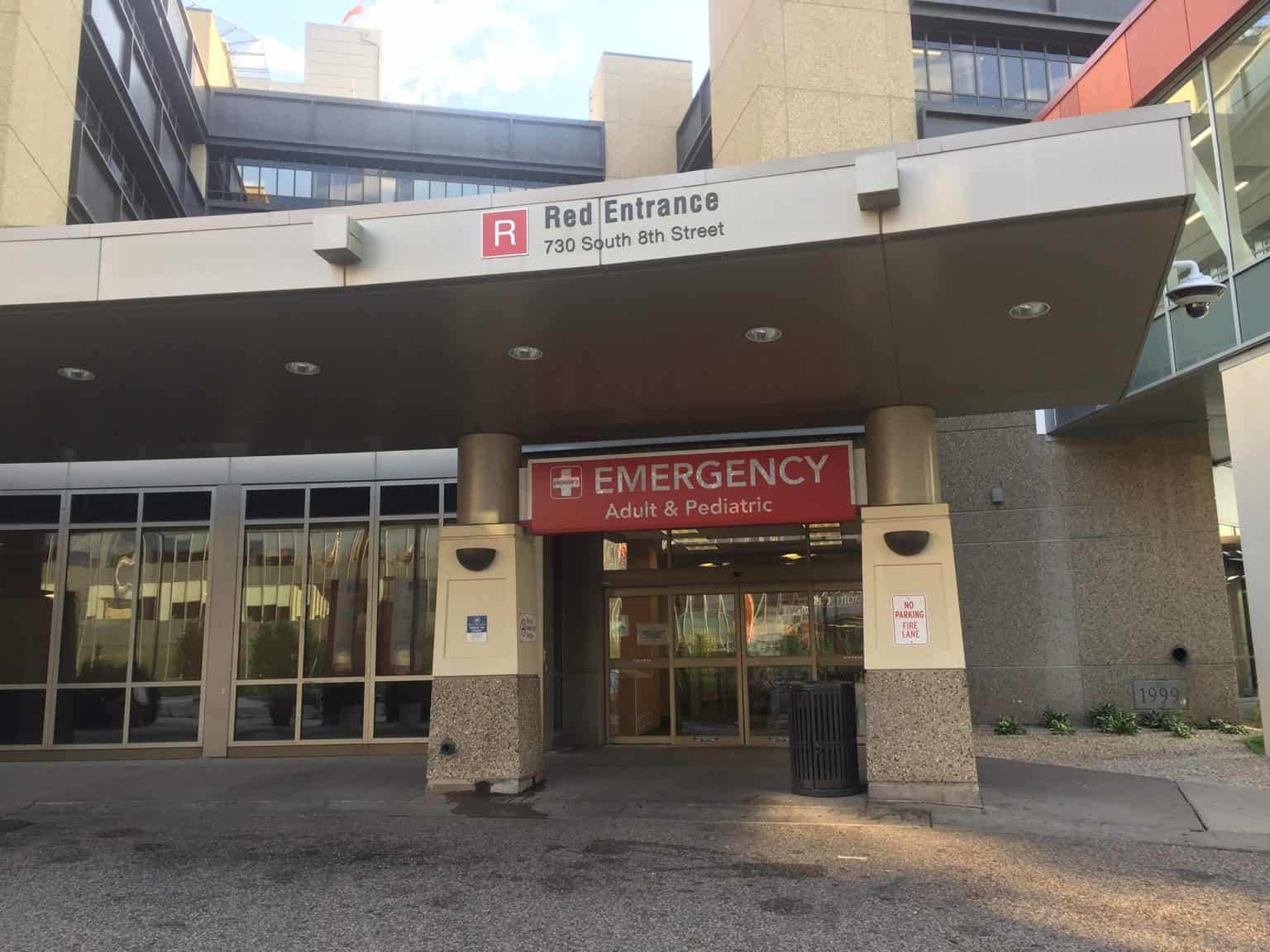 emergency entrance exterior