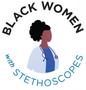 Black Women with Stethoscopes logo
