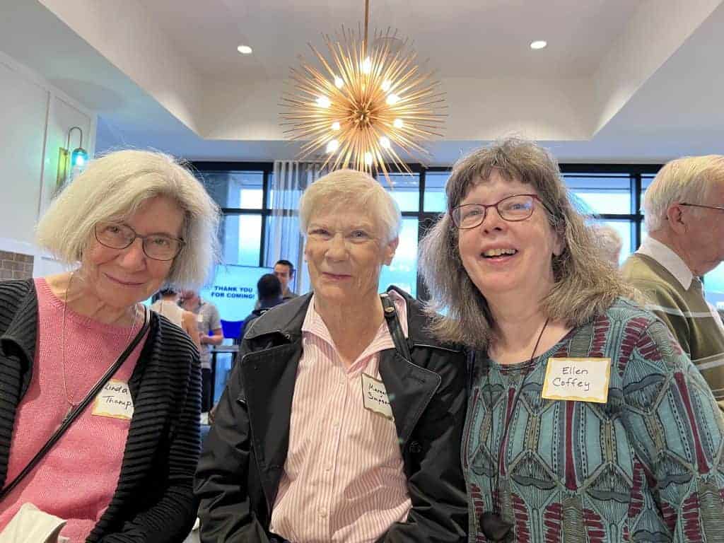 Three Retired Female Physicians Smiling
