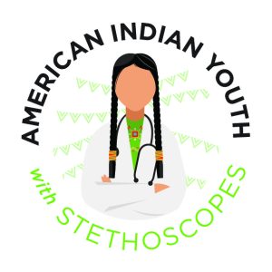 American Indian Youth with Stethoscopes logo, talent garden, health talent 2, health talent, talent healthcare, youth health summit