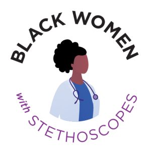 Black Women with Stethoscopes logo