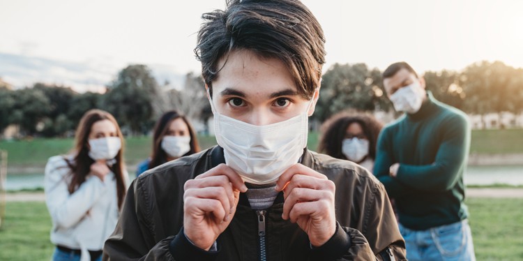 young adults wearing masks, young adults and covid, questions about covid 19, young adults testing positive for covid 19, how to navigate covid as a young adult