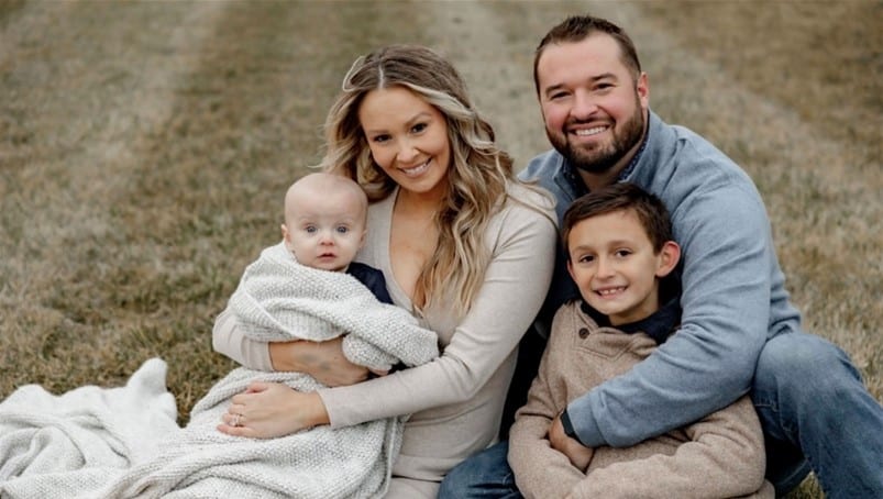megan ireland with her family, american heart month highlights employee story, congestive heart failure story, cardiomyopathy, heart transplant story