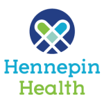 Hennepin Health vertical logo with transparent background