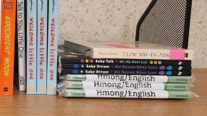 nicu books in hmong, neonatal intensive language program, reach out and read, childrens books, read to in their native language, multilingual books