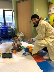 Jason Zucker visits Oliver in the NICU, Preemie graduates, spending entire 515 days of life in hospital, Oliver Rodriguez-Ocampo, Newborn Intensive Care Unit, Pediatric Intensive Care Unit