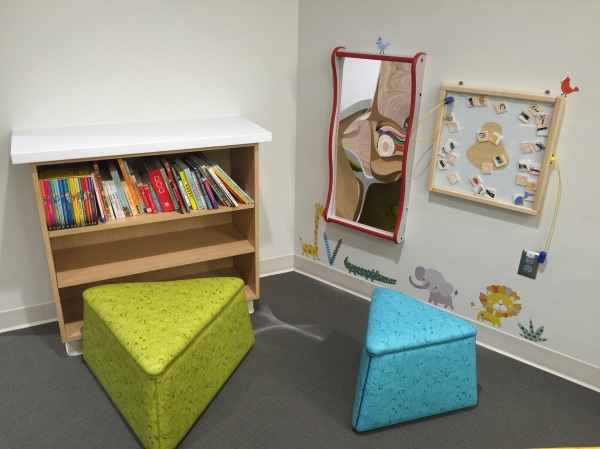 library for families, Psychiatry Family Resource Center opens at HCMC, mental health library for families, family lounge for families of patients, info about mental health