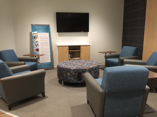 lounge for families, Psychiatry Family Resource Center opens at HCMC, mental health library for families, family lounge for families of patients, info about mental health