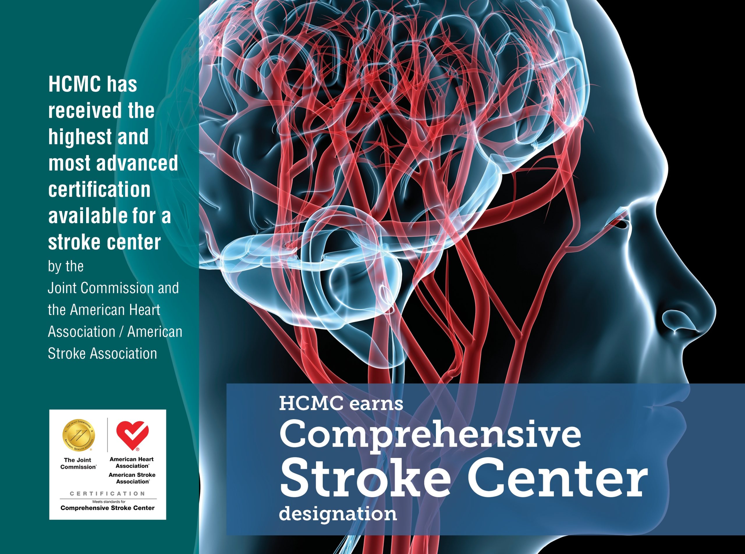 stroke center promotion, Hennepin Stroke Center, Hennepin County Medical Center, Awarded Certification for Comprehensive Stroke Centers