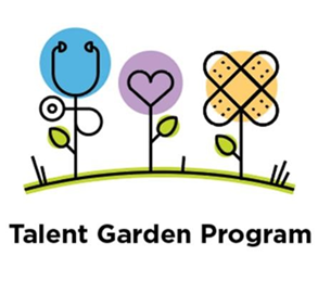 Talent Garden Logo, Black Men with Stethoscopes, Youth Summit, Black/BIPOC youth, careers in medicine, real life medical simulations
