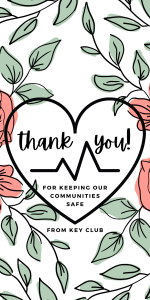 Hennepin Healthcare Gratitude Image from Key Club